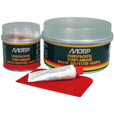 Mastic polyester souple 250 g MOTIP 000156 (1/4)