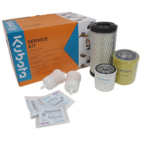 Kit entretien filtre à huile et air pour moteur thermique – 1000 heures – Compatible modèles G23 – W21TK00073 – Kubota