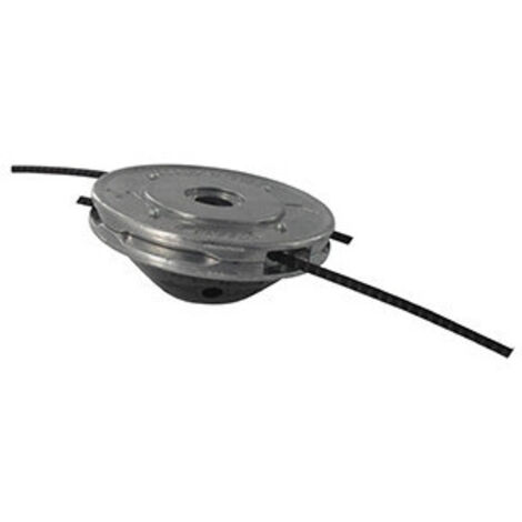 Tête de débroussailleuse nylon Speedmatic 2 fils – 4 brins de fils NYLSAW inclus – Adaptable pour coupe précise – Usage professionnel