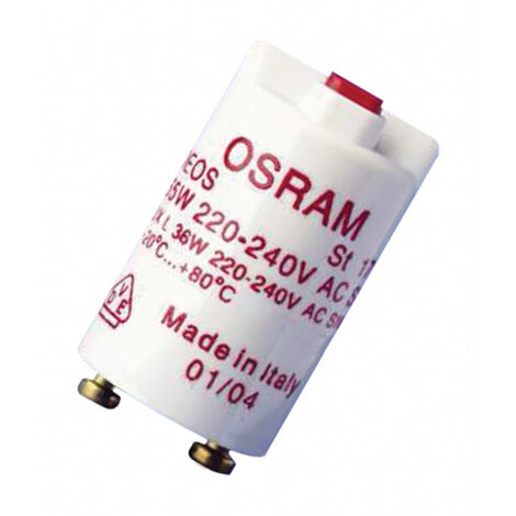 Osram – Démarreur ST171 Safety 230V – Plage de température -20 à +80 °C – Puissance 65W – Raccordement individuel