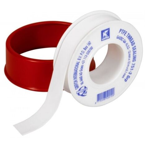 GRIFFON 6150018 Ruban PTFE Gastec teflon couvercle rouge (1/2)