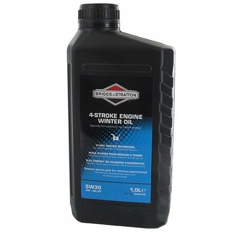 Huile moteur 4 temps hiver 5W30 1L origine Briggs et Stratton (1/2)