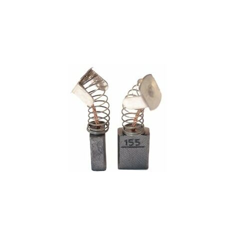 Jeu De 2 Charbons Adaptable Pour Makita. Dimensions: 6.5 X 13.5 X 16mm.