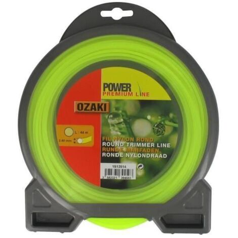 Coque fil nylon rond OZAKI 44 m diamètre 2,40 mm (1/3)