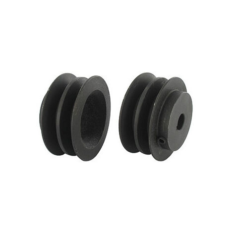 Poulie Double Adaptable Pour Scag Modèles 36'', 48'', 60'' Et 72'' - H: 25,4mm, ø: Ext: 82,55mm, ø Int: 15,87mm. Remplace Origin (1/2)