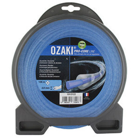 Coque fil nylon helicoïdal 2mm OZAKI PRO-CORE LINE (126m) (1/3)