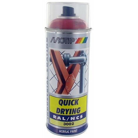 Peinture spéciale motoculture couleur rouge MASSEY FERGUSON - Aérosol 400ml (1/2)