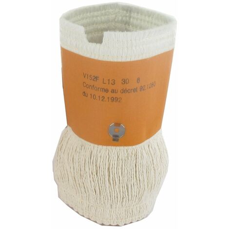Mèche pour poêles à pétrole NSH6 – Dimensions H 175 mm x L 120 mm – Entraxe 85 mm – Agrafes de fixation 3 avec 2 plats – F1 Distribution