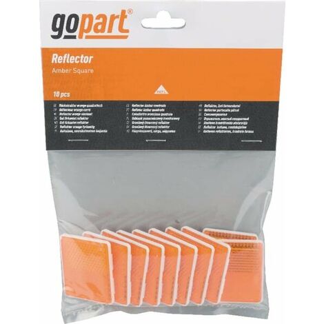 Catadioptre rectangle orange GOPART LA75011 (1/3)