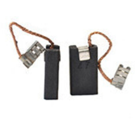 Jeu De 2 Charbons Adaptable Pour Bosch, Spit. Dimensions: 6,3 X 12,5 X 22mm.