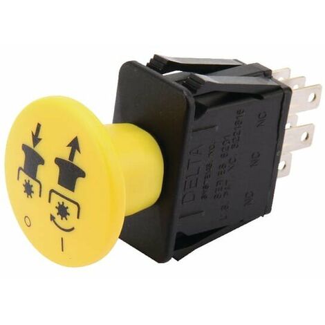Interrupteur de prise de force adaptable – Contacteur universel pour tondeuse – Actionnement en position relâchée – 1722887SM – Snapper