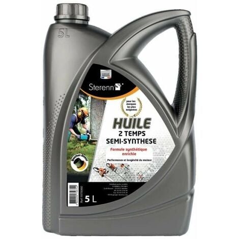 Huile moteur 2 temps semi-synthèse STERENN 5L