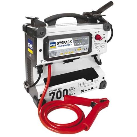 GYS – Démarreur booster de batteries 12V – Disjoncteur intégré – Protection inversion de polarité – Chargeur automatique pour véhicules (1/3)