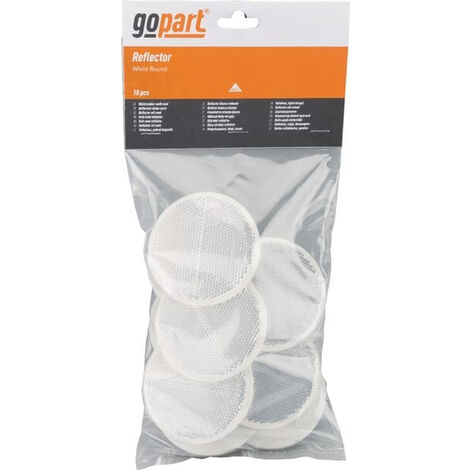 Catadioptre rond blanc diamètre 75mm tige filetée GOPART LA75019 (1/3)
