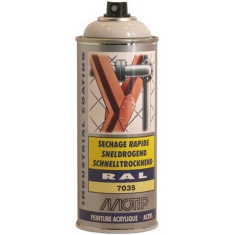 Peinture spray gris clair MOTIP 07034 (1/5)
