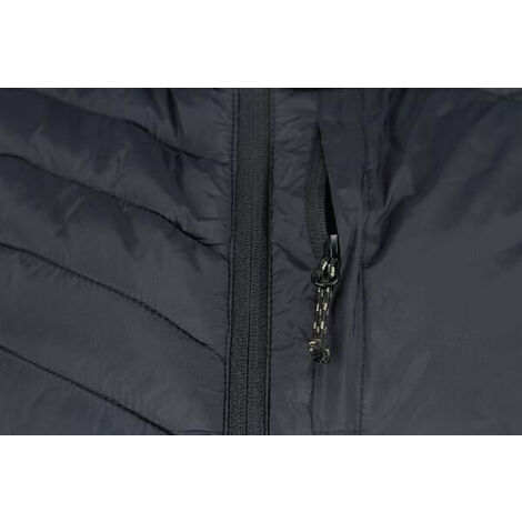 Gilet Homme Taille Grande (Big 3X) Marque Akademiks - Noir Zippé, Occasion Très Bon état | Gilet Oversize Noir Akademiks Occasion