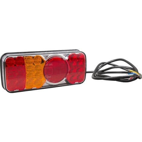 Feu arrière LED rectangle gauche câblé UNIVERSEL LA40035 (1/5)