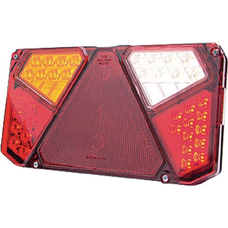 Feu arrière LED rectangle gauche 7 plots UNIVERSEL LA40008 (1/5)
