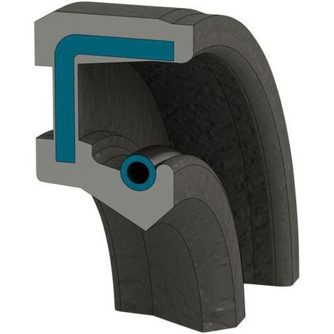 Joint D'arbre FKM 25x45x9 Mm - Référence AP1336F/AP1337F, Pour Haute Pression, Temp. -20°C à 220°C, Marque DMHUI