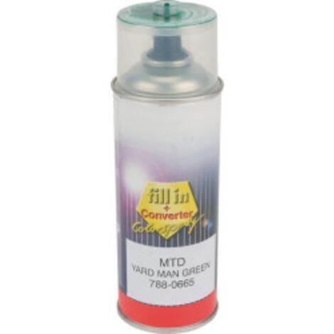 Bombe de peinture verte MTD 7880665 - 788-0665 (1/2)