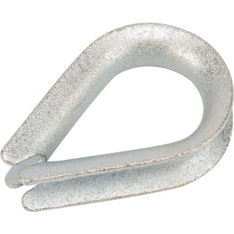 Cosse-coeur zingué 8mm UNIVERSEL WT08 (1/3)
