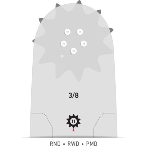 Guide de tronçonneuse OREGON 240RNDD176 (1/2)