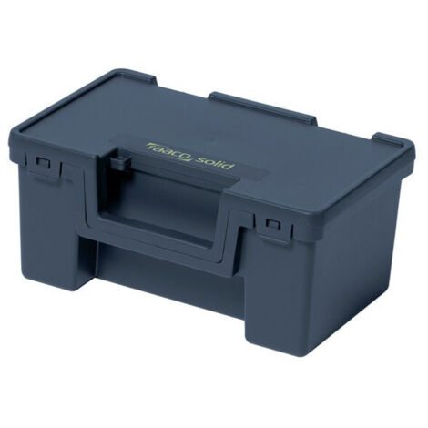 Valise de transport Solide 1 poignée intégrée B.370xT.275xH.170mm et 2 fermetures à déclic pour cadenas adapté à RAACO (Par 4) (1/5)