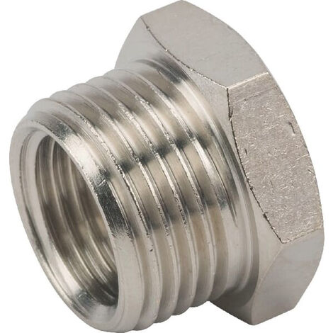 Bague De Réduction Métal 30x25 Mm - Lot De 2 Pièces | Pour Raccordement Tuyauterie, Alésage 25 Mm, Diamètre Ext. 30 Mm