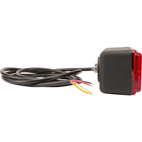 Feu Stop Arrière Universel LED - Fixation Verticale - Compatible Beta RR/TZR - Rouge