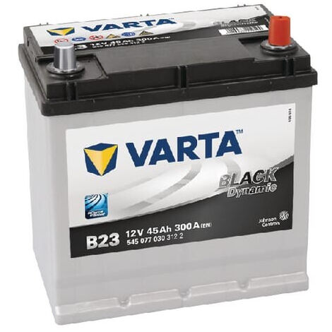 Batterie voiture 45Ah 12V – Démarrage 300A – Plomb-acide – VARTA 545077030 (1/7)