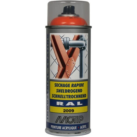 Peinture spray orange MOTIP 07082 (1/3)
