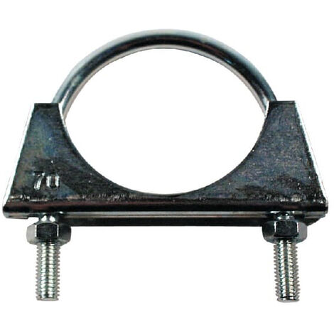 Collier De Serrage Pour échappement - Diamètre 63 Mm, Longueur 95 Mm - Acier Inoxydable, Réparation Fuite, Montage Sans Soudure