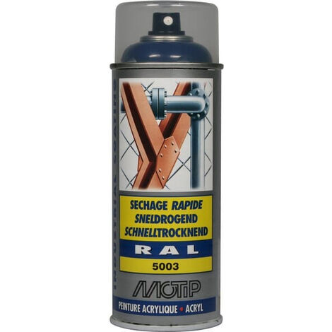 Peinture spray bleu sapphire MOTIP 07001 (1/3)