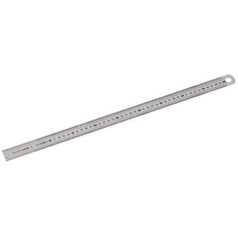 Facom – Réglet semi-rigide 300mm en duralumin – Mesure gravée sur les deux côtés – Non réfléchissant – Classe II – DELA1061300
