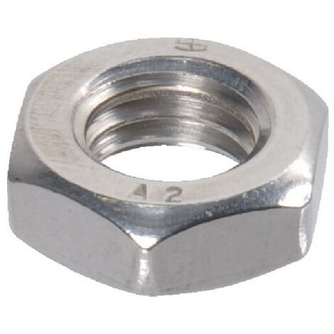 Écrou hexagonal bas M10x1,50 UNIVERSEL 93610RVSP001 (1/2)