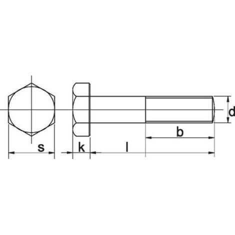 Bullone Flangiato M6x90 Mm – Vite Esagonale M6-1.0x90 – Grado 10.9 – Zincato Giallo