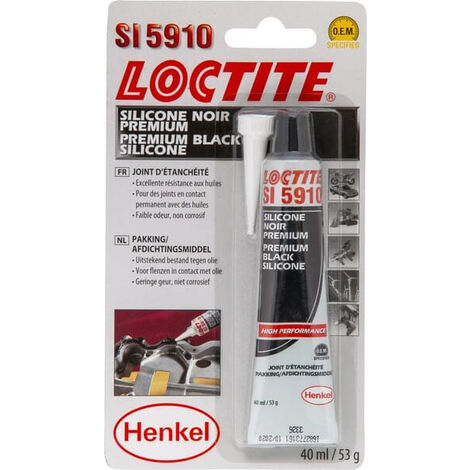Silicone noir 40mL LOCTITE LC1133306 (1/5)