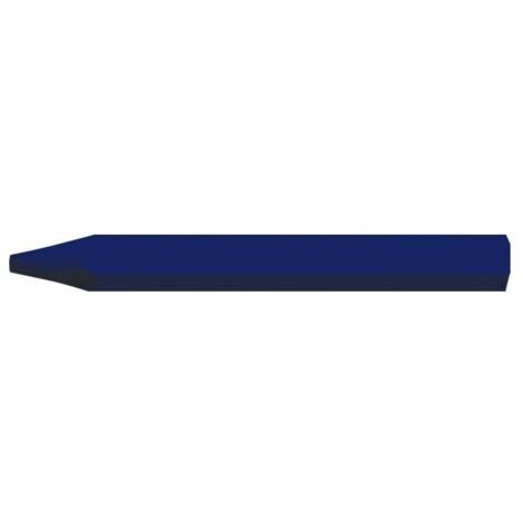 Craies économiques lot de 12 pièces – Diamètre 10 mm – Longueur 110 mm – Couleur bleu – Marquage sur bois sec et humide – Lyra (1/3)