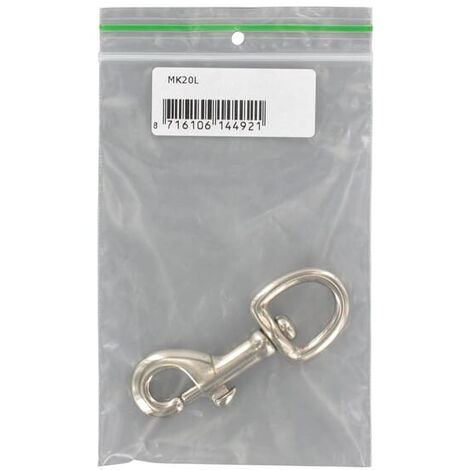 Mousqueton zingué 3/4" UNIVERSEL MK20L (1/3)