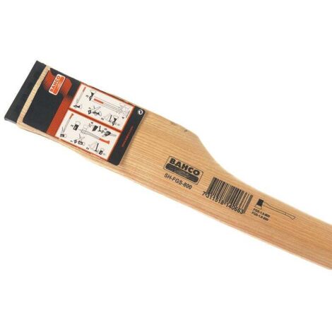 Bahco – Manche de fendeur 800 mm en acier – Ergonomique pour fendage précis – Réduit la fatigue – SHFGS800 (1/3)