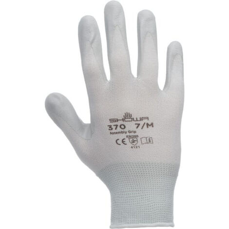 Showa 370W Gant travail sans couture Paume nylon nitrile usage général 9/XL (1/3)