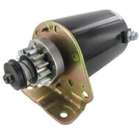 Briggs & Stratton – Démarreur électrique 12V avec pignon 14 dents – Fixation 2 trous – Entraxe 60 mm – Adaptable sur moteurs 7 à 19 cv