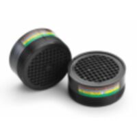 Lot de 2 cartouches filtrantes UNIVERSEL avec fixation à vis pour notre masque DMPRUSF-01 - Norme EN141 - EN143 - EN14387