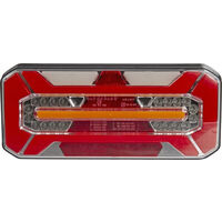 Feu Arrière LED Pour Remorque - Multifonction (stop, Cligno, Plaque...), 40 LED, IP65, Certifié E9/E57