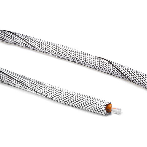 Gaine électrique auto-enveloppante 2m diamètre 19mm – Protection anti-rongeur – Résistance abrasion, UV et chocs – Installation rapide – Hellermanntyton (1/5)