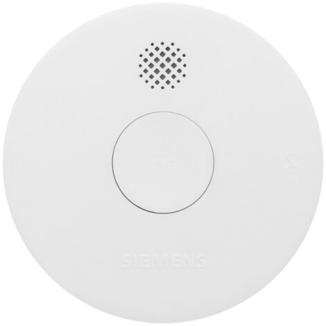 Lot de 2 détecteurs de Fumée 5TC1293-1 NF Autonomie 5 ans / Garantie 3 ans - SIEMENS