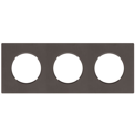 Plaque triple TAUPE DOM - FONTINI (1/2)