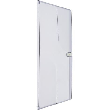 Siemens – Porte de coffret électrique transparente 4 rangées – Indice de protection IP 40 – Résistance aux chocs IK07 – Dimensions 600 x 250 x 32 mm (1/3)