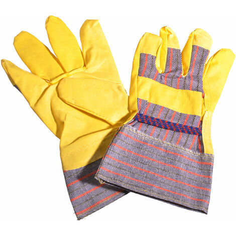 Leder Arbeitshandschuhe Garten Handschuhe Montagehandschuhe Schutzhandschuhe L 