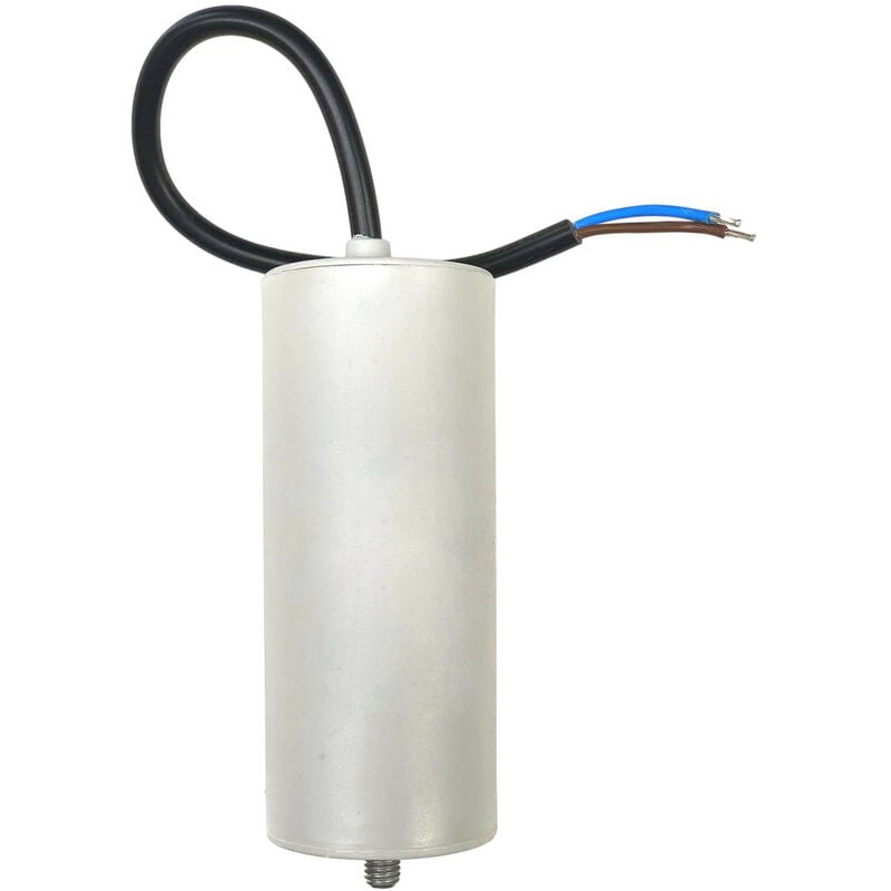 Condensateur Universel 450 µF 450 V 30 X 57 Mm Avec Connecteurs AMP